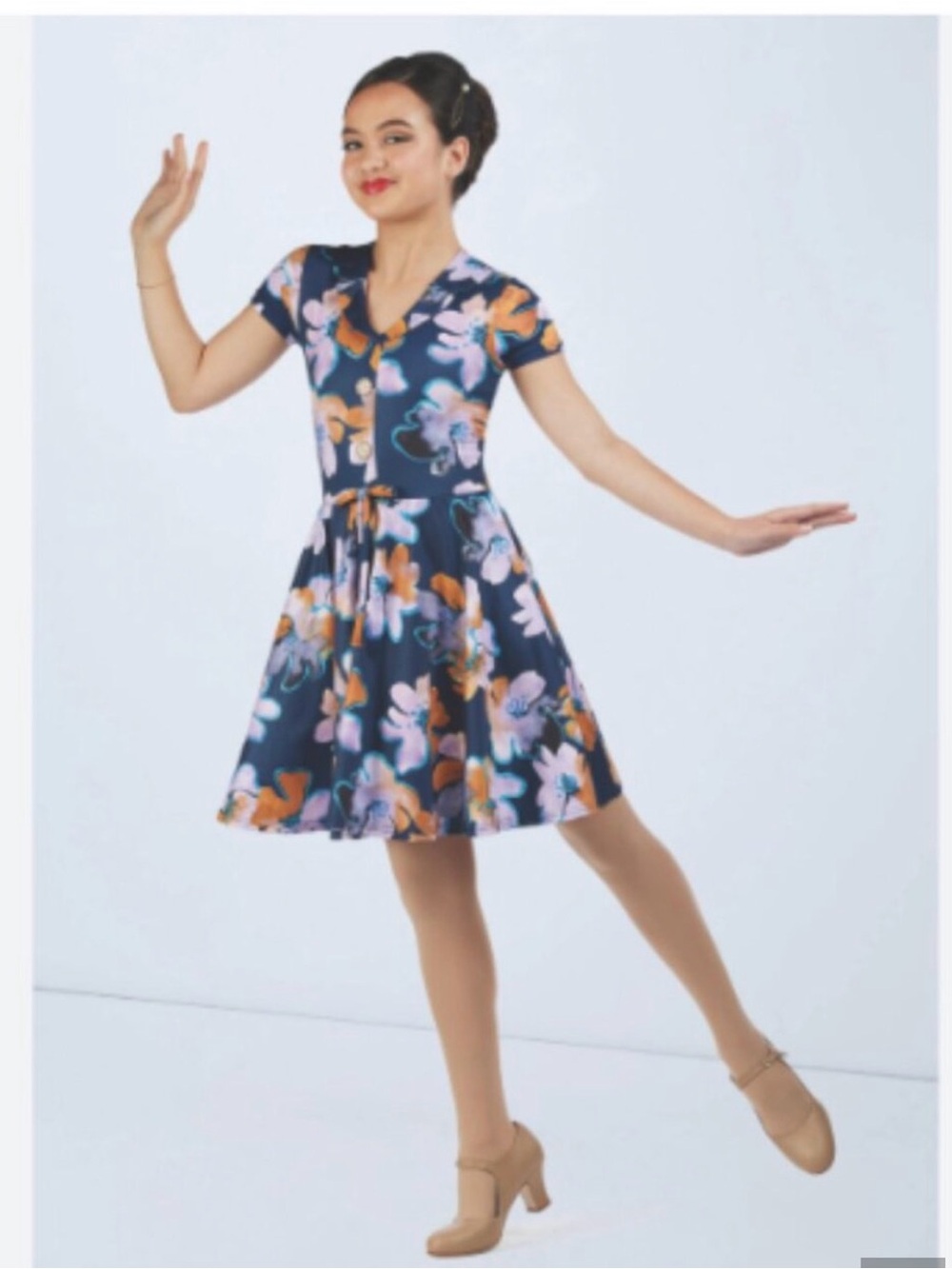 Weissman “Take the A Train” in Navy Floral